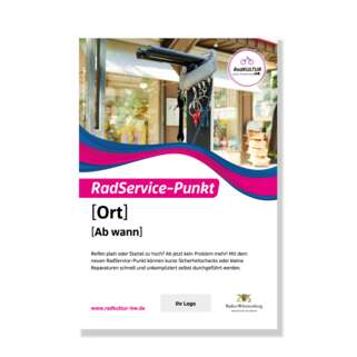 RadService-Punkt Plakat Vorschau